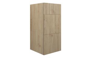 Eden 300mm Standard 3 Drawer Unit - Havana Oak (Oak Cab)